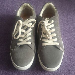 Soludos grey suede sneakers, size 8.5